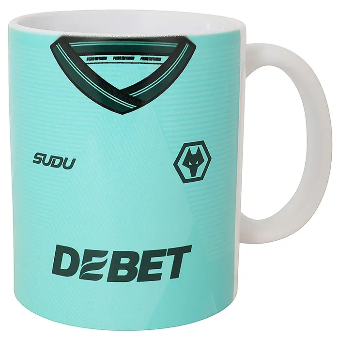 Wolverhampton Wanderers Store | Shop Official 25-26 Away Kit Mug Wolves Gear